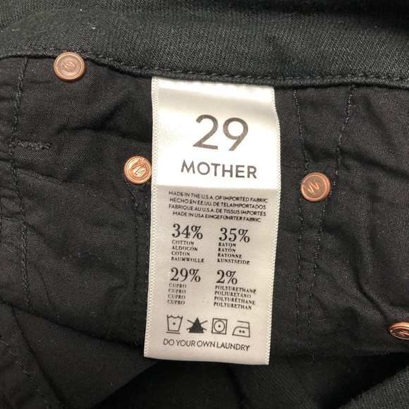 Mother The Ankle Looker Stud Jeans Jegging - Picture 5 of 6